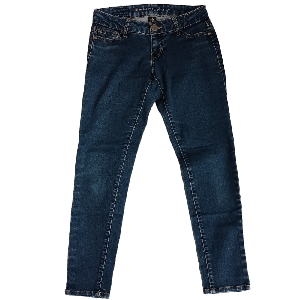 Celebrity Pink Denim Low Rise Skinny Jeans Women's Junior Size 1